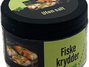 Fiskekrydder pakket på plastboks