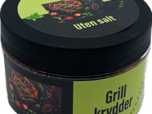 Grillkrydder uten salt plastboks