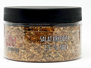 Salatkrydder m 2,5% fransk salt