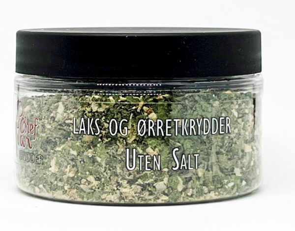Laks og ørret krydder uten salt