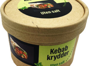 Kebabkrydder uten salt på pappboks