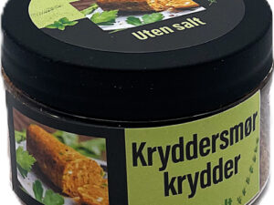 Kryddersmørkrydder uten salt på plastboks