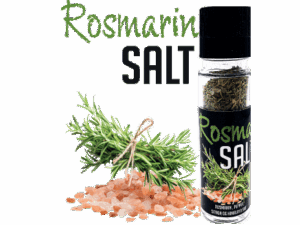 Kvern med rosmarin salt