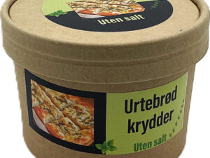 Urtebrødkrydder uten salt på pappboks
