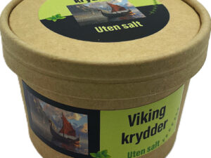 Vikingkrydder uten salt på pappboks